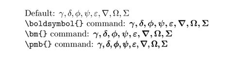 latex bold vector|latex bold face in math.